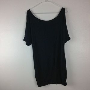 ❄️ Mossimo Black Cold Shoulder Short Sleeve Top